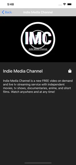 Game screenshot Indie Media Channel apk
