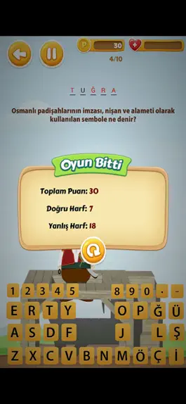 Game screenshot Osmanlı Eğitici Tarih Oyunu hack