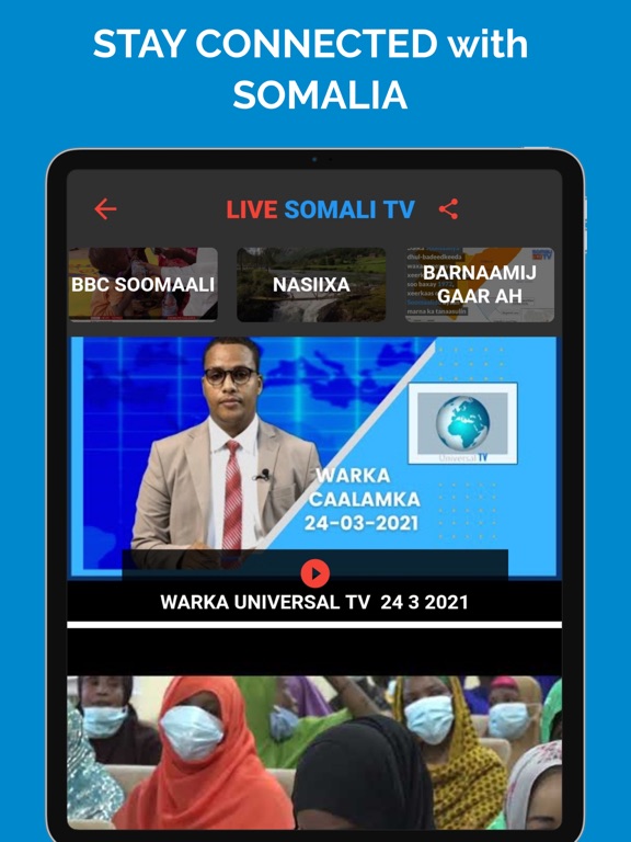 Screenshot #6 pour Live Somali TV