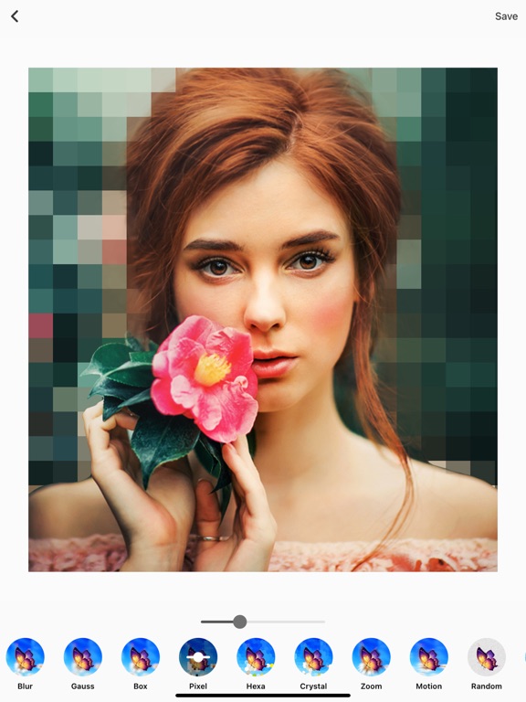 Blur Photo - DSLR Background iPad screenshot 5 - Photo & Video app