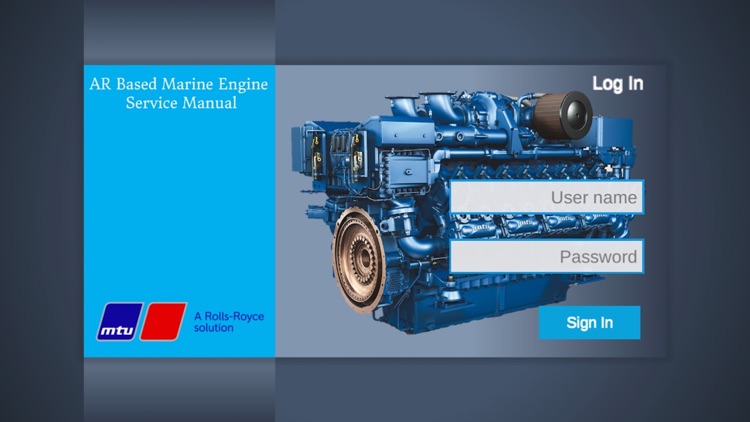 MTU AR Marine Engine Service