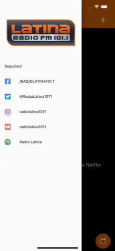 Captura 1 Radio Latina 101.1 iphone