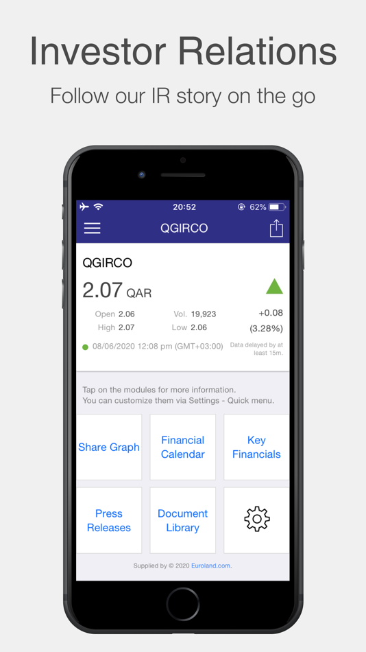 #1. QGIRCO Investor Relations (iOS) 由: Euroland