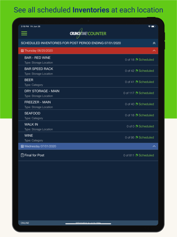 Screenshot #4 pour Crunchtime Counter