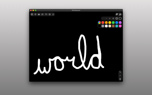 ‎Whiteboard: just draw together Screenshot