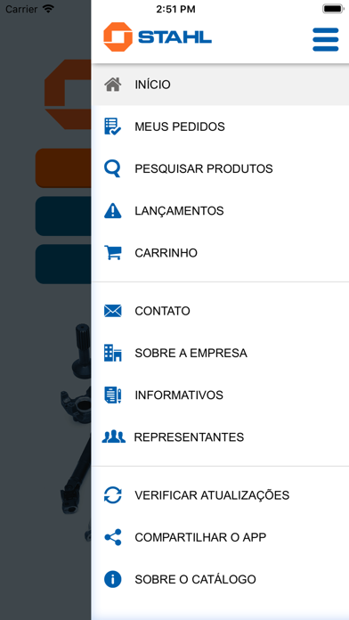 Stahl - Catálogo Screenshot