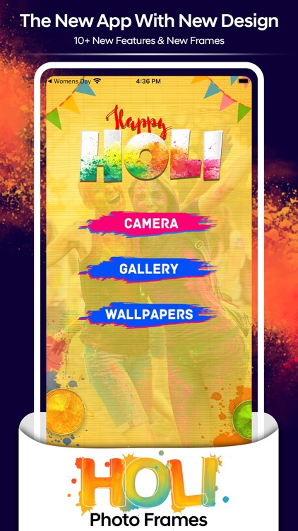 Holi Photo Frames screenshot-3