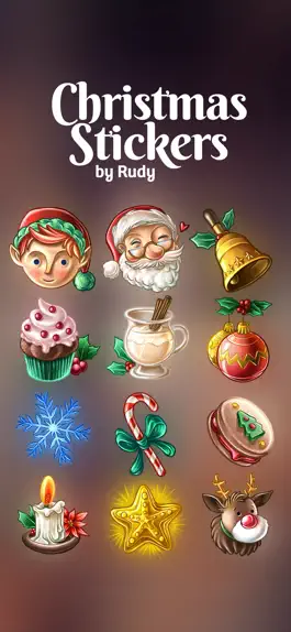 Game screenshot Christmas Stickers by Rudy mod apk