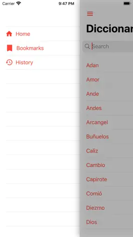 Game screenshot Spanish Dictionary : Offline hack