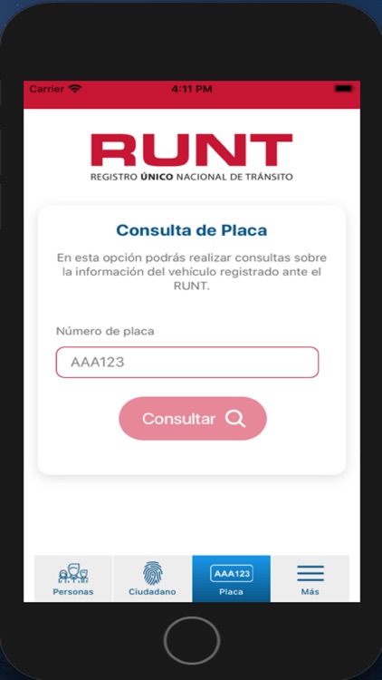 Consultas RUNT