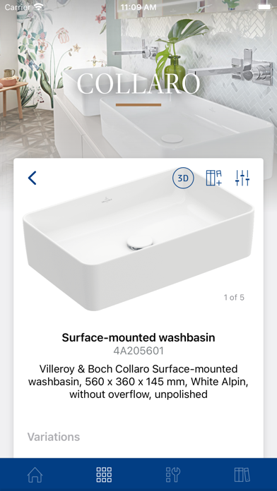 Villeroy & Boch App Screenshot