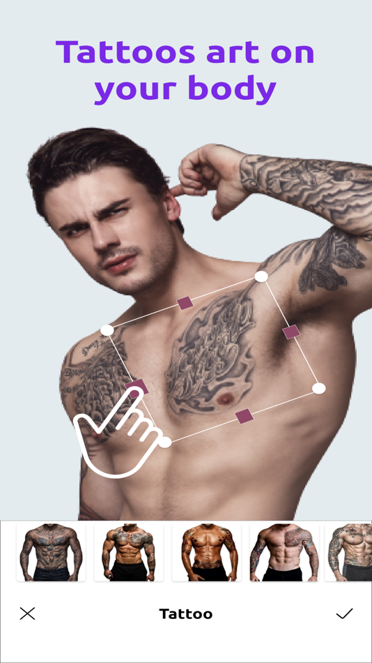 #2. Macho Man - Body Muscle Editor (iOS) Podle: Abdulla Yasin