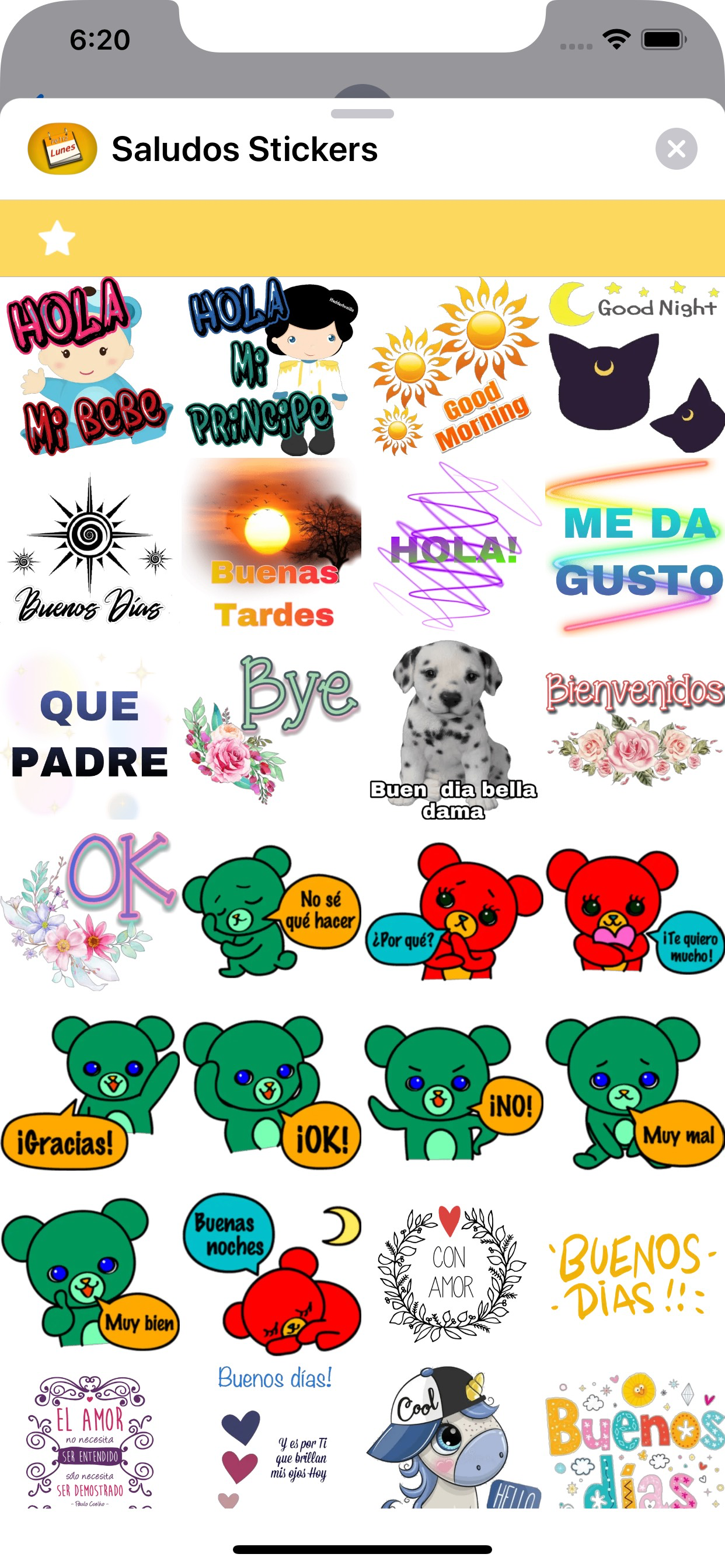 Saludos Stickers