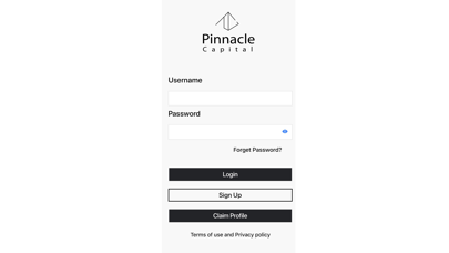 Pinnacle Capital Screenshot