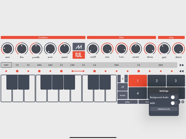 SquareAcid - Acid Synthesizer on the App Store