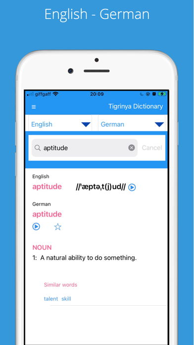 How to cancel & delete Tigrinya Dictionary from iphone & ipad 4
