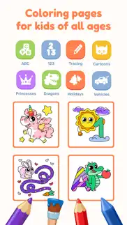 drawing games for kids & color iphone screenshot 1