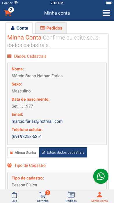 Comercial Penna Firme Screenshot