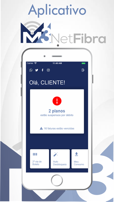 Screenshot #1 pour M3 NET FIBRA