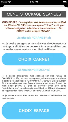 Game screenshot EPS Carnet Muscu apk