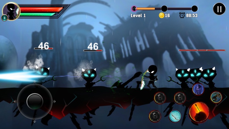 shadow of the stickman batlle