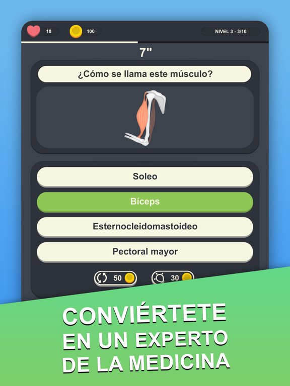 Screenshot #4 pour Doctor Trivia - Quiz Medicina