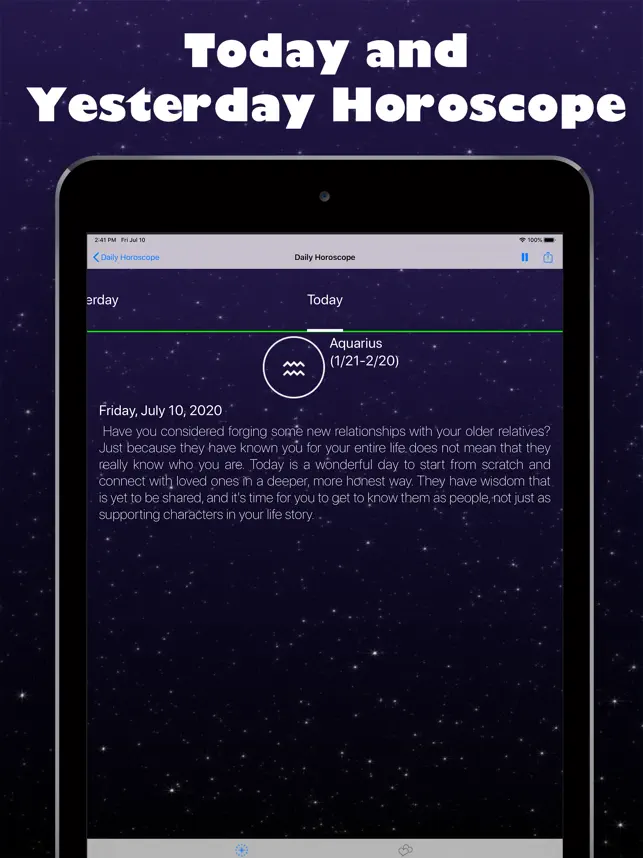 Screenshot 3 Horoscope ⊱ iphone