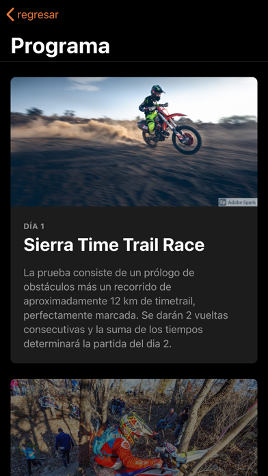 Sierra Hard Enduro Screenshot