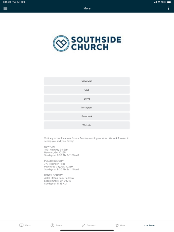 Southside Church Georgia