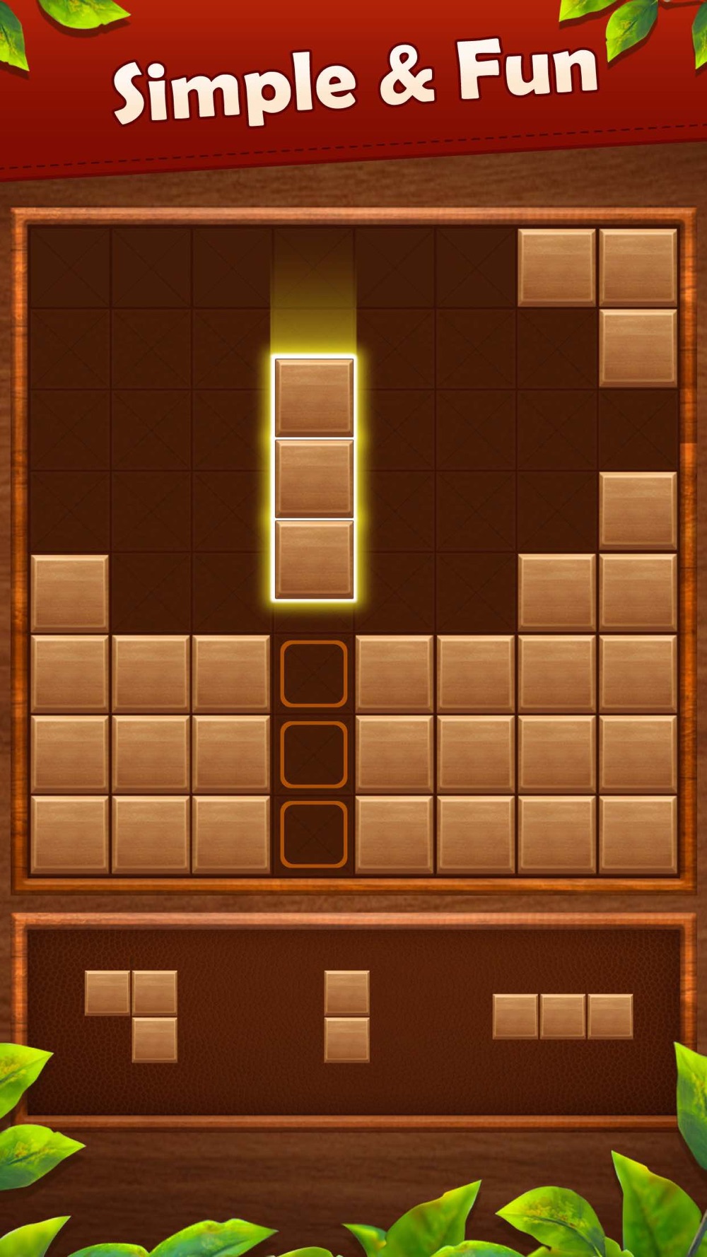 Wood Block Puzzle Deluxe Free Download App for iPhone - STEPrimo.com