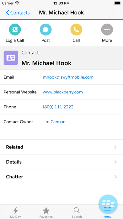 Swyft Mobile for Salesforce Screenshot