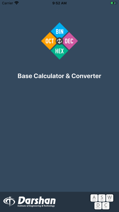 Screenshot #1 pour Base Calculator & Converter