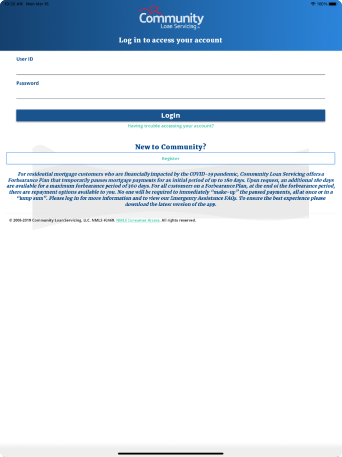 Community Loan Servicing