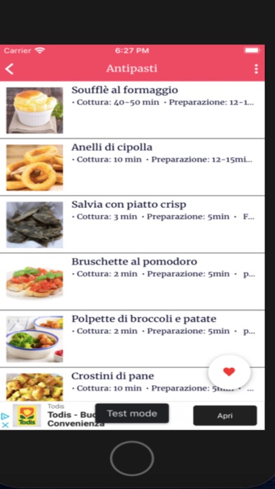 Screenshot #2 pour Ricette per forno Microonde