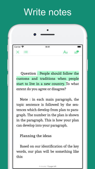 Model Essays for TOEFL, IELTS Screenshot