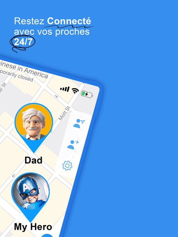 Screenshot #5 pour Localiser mes Famille Amis GPS