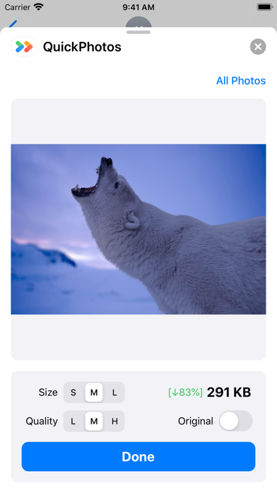 Screenshot #2 pour QuickPhotos