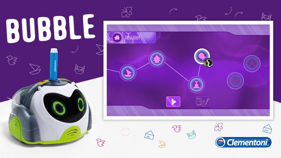 #3. Bubble Robot (iOS) By: Clementoni S.p.A.