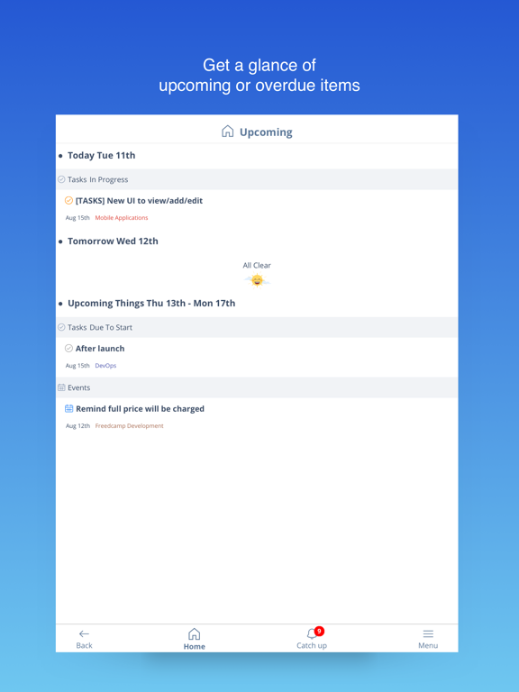 Screenshot #5 pour Freedcamp
