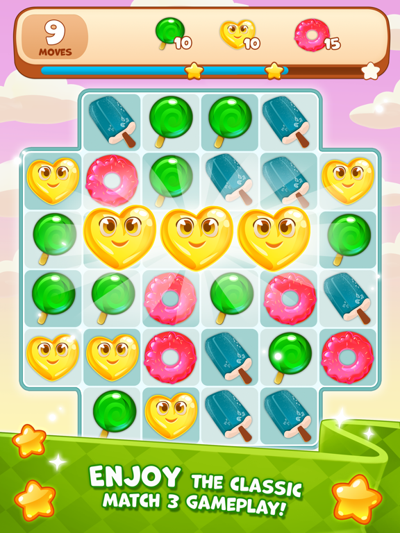 Screenshot #5 pour Candy Valley - Match 3 Puzzle