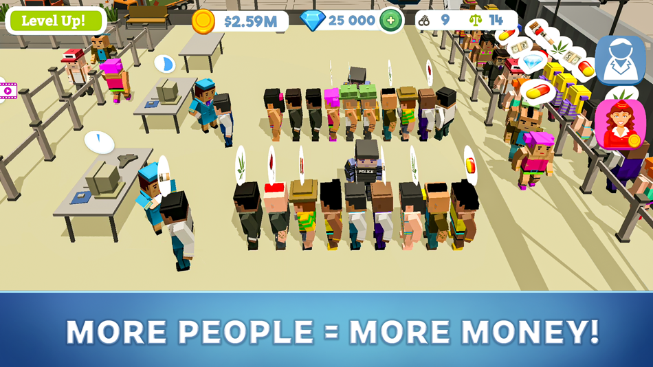 #5. Idle Customs: Protect Airport (iOS) 来自: 4Enjoy Games