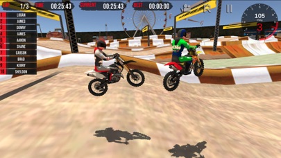 Screenshot #1 pour MX Pro Dirt Bike Motor Racing