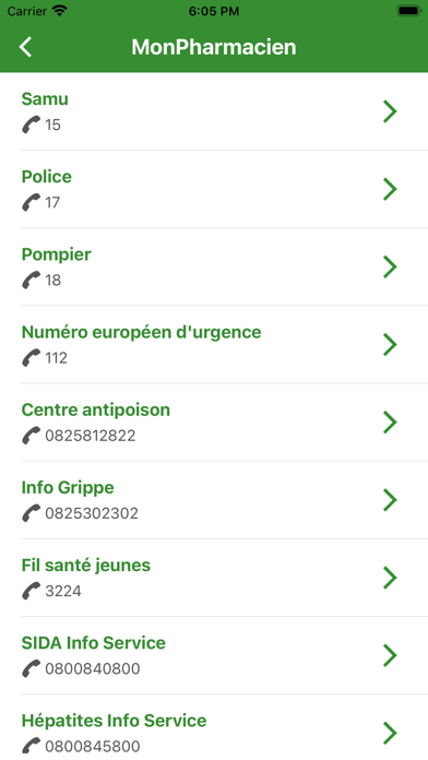 Mon Pharmacien Screenshot