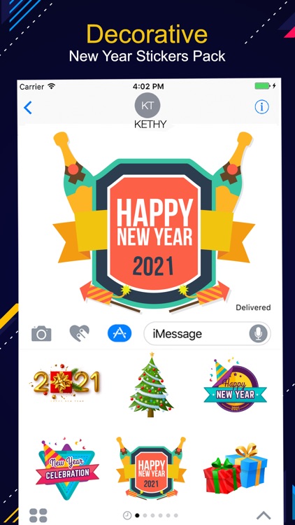 Happy New Year - 2021 Stickers screenshot-4