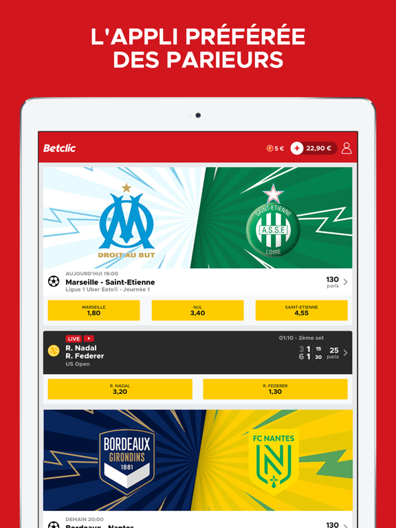 Télécharger Betclic Paris Sportifs (Gratuit) iPhone & iPad ...