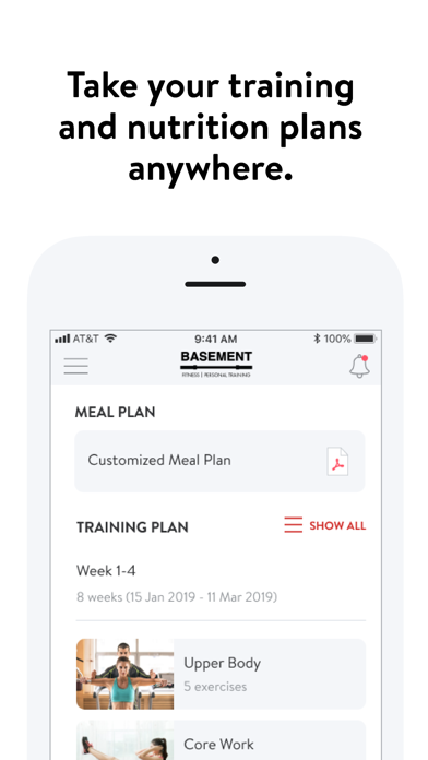 Basement Fitness Screenshot