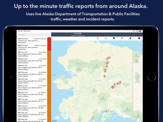 Screenshot #4 pour Alaska State Roads