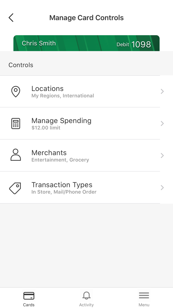 First Pioneers FCU Card Guard