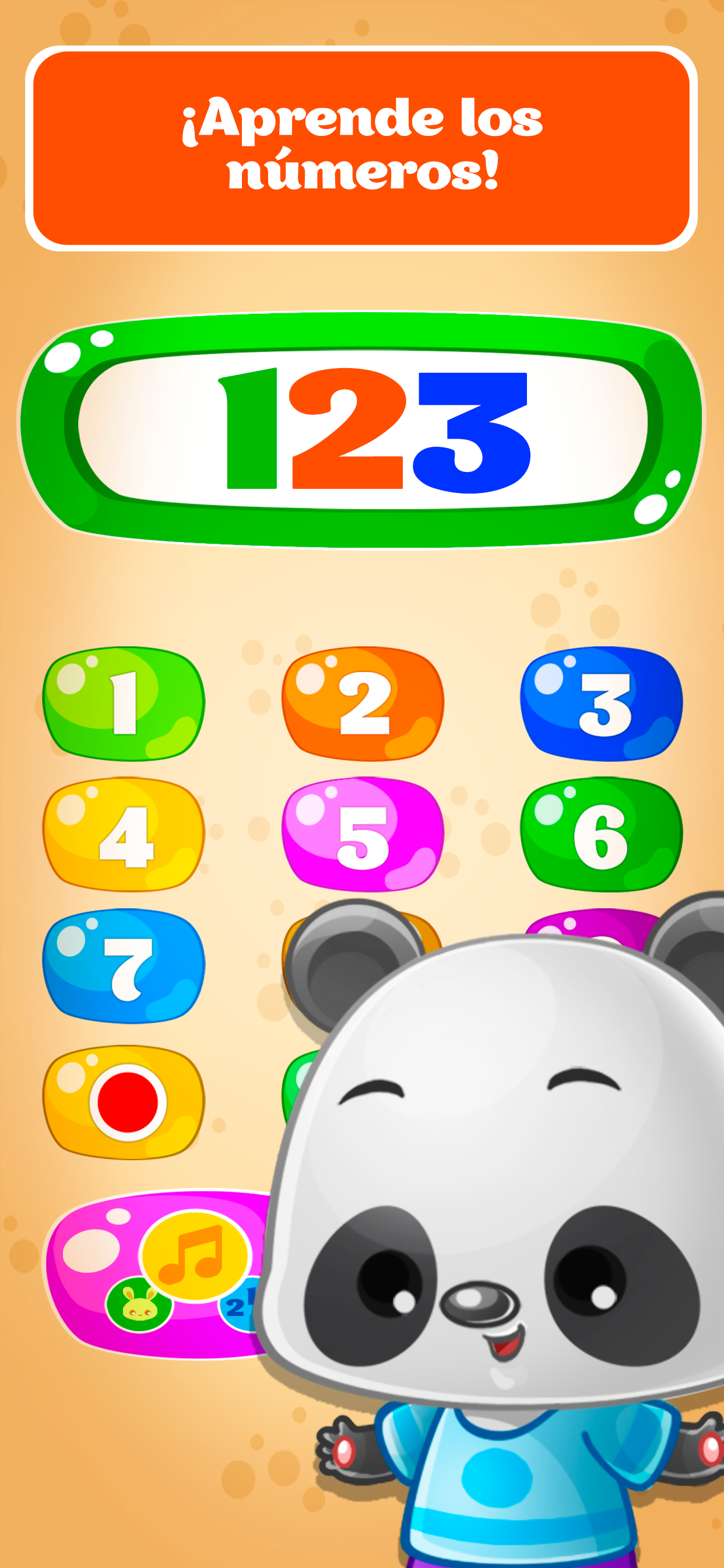 Telefono de animales numeros 3