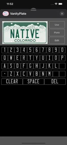Game screenshot Vanity License Plate Maker hack